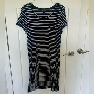 Gap Navy T-Shirt Dress